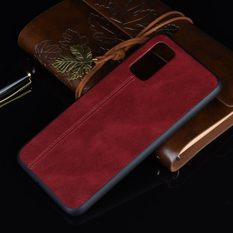 For Huawei Honor V30 / V30 Pro Shockproof Sewing Cow Pattern Skin PC + PU + TPU Case