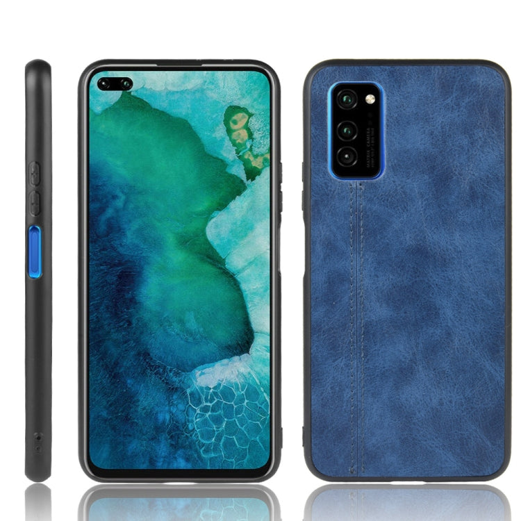 For Huawei Honor V30 / V30 Pro Shockproof Sewing Cow Pattern Skin PC + PU + TPU Case