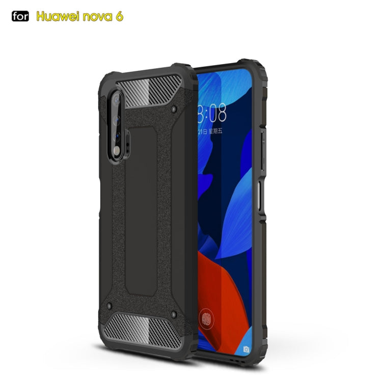 For Huawei Nova 6 Magic Armor TPU + PC Combination Case