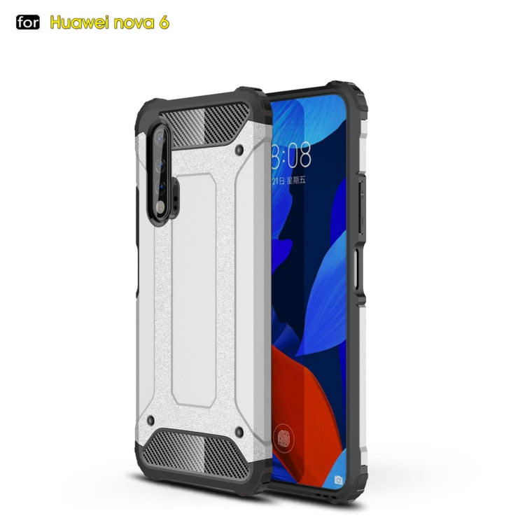 For Huawei Nova 6 Magic Armor TPU + PC Combination Case