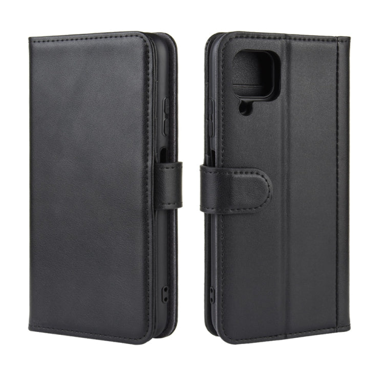For Huawei Nova 6 SE Horizontal Flip Genuine Leather Case with Holder & Card Slots & Wallet