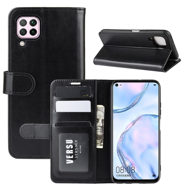 For Huawei Nova 6 SE R64 Texture Single Horizontal Flip Protective Case with Holder & Card Slots & Wallet& Photo Frame