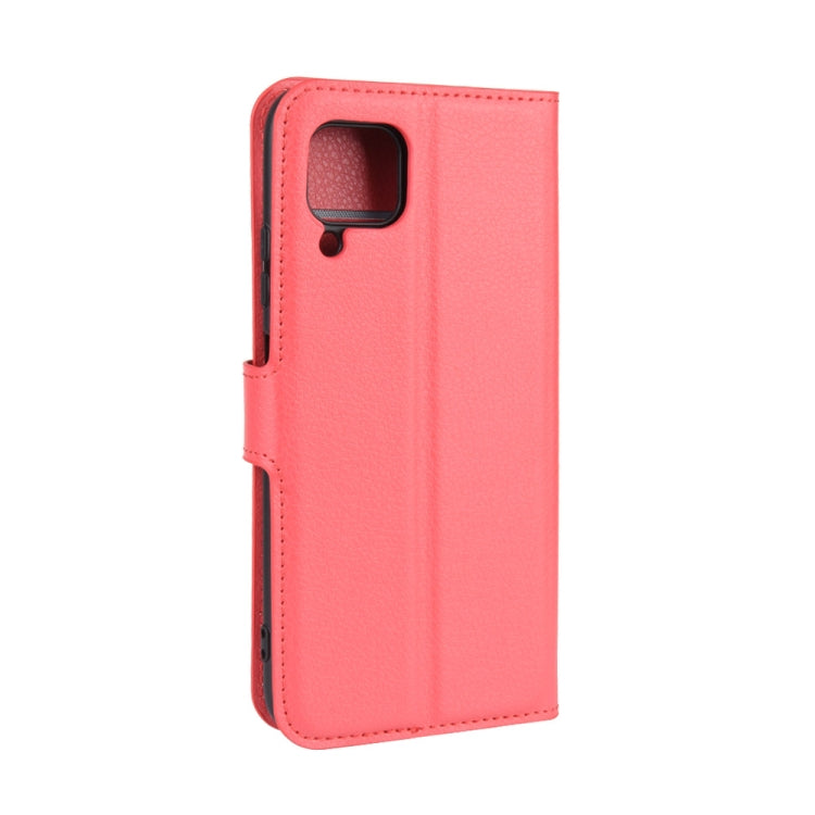 For Huawei Nova 6 SE Litchi Texture Horizontal Flip Protective Case with Holder & Card Slots & Wallet