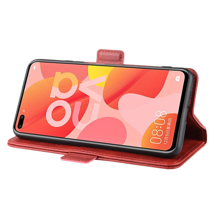 For Huawei Nova 6 5G Dual-side Magnetic Buckle Horizontal Flip Leather Case with Holder & Card Slots & Wallet