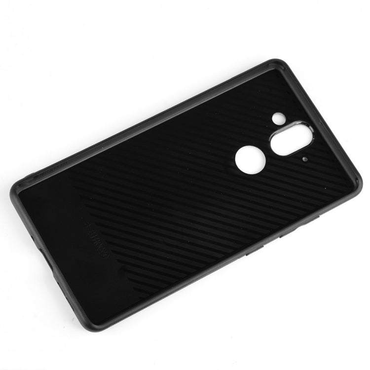 For Nokia 8 Sirocco Shockproof Sewing Cow Pattern Skin PC + PU + TPU Case