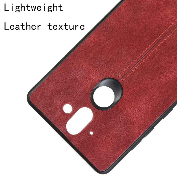 For Nokia 8 Sirocco Shockproof Sewing Cow Pattern Skin PC + PU + TPU Case