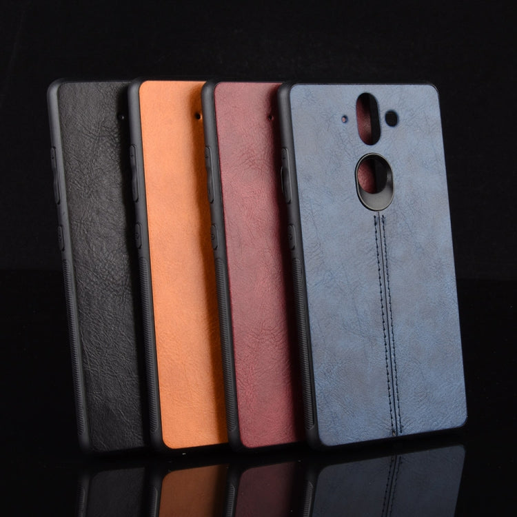 For Nokia 8 Sirocco Shockproof Sewing Cow Pattern Skin PC + PU + TPU Case