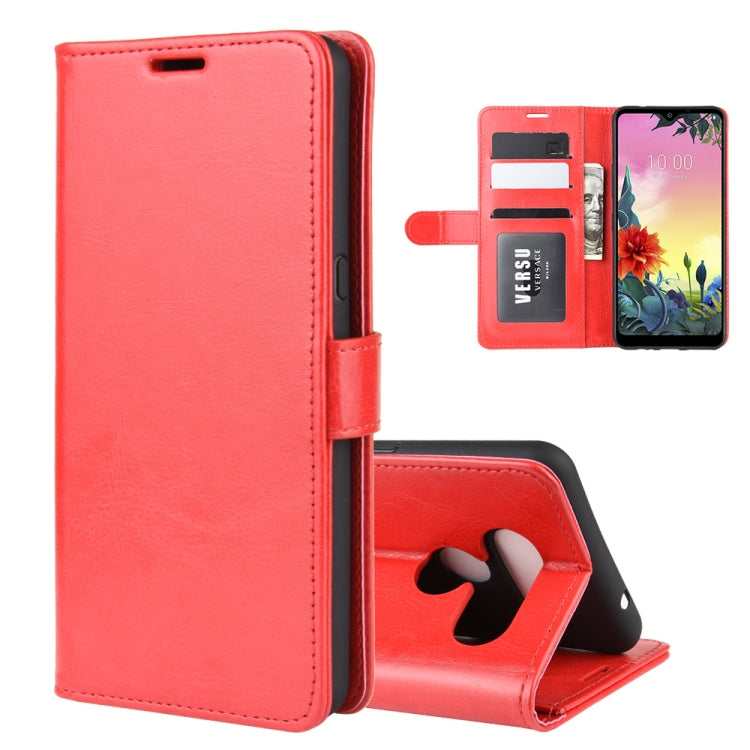 For LG K50S R64 Texture Single Horizontal Flip Protective Case with Holder & Card Slots & Wallet& Photo Frame