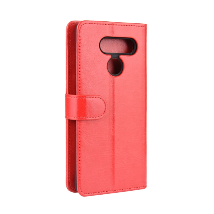 For LG K50S R64 Texture Single Horizontal Flip Protective Case with Holder & Card Slots & Wallet& Photo Frame