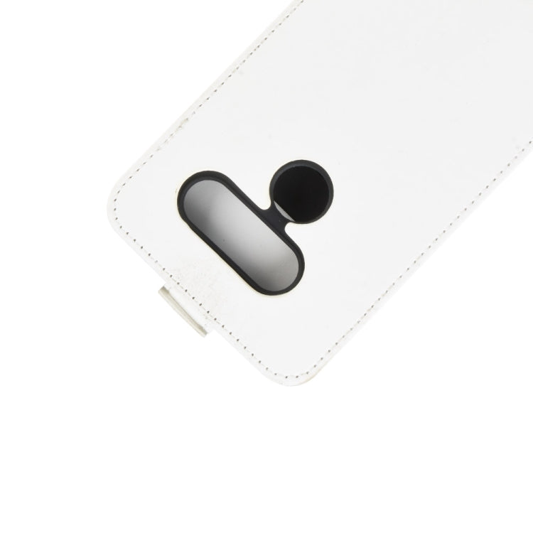 For LG K50S R64 Texture Single Vertical Flip Leather Protective Case with Card Slots & Photo Frame