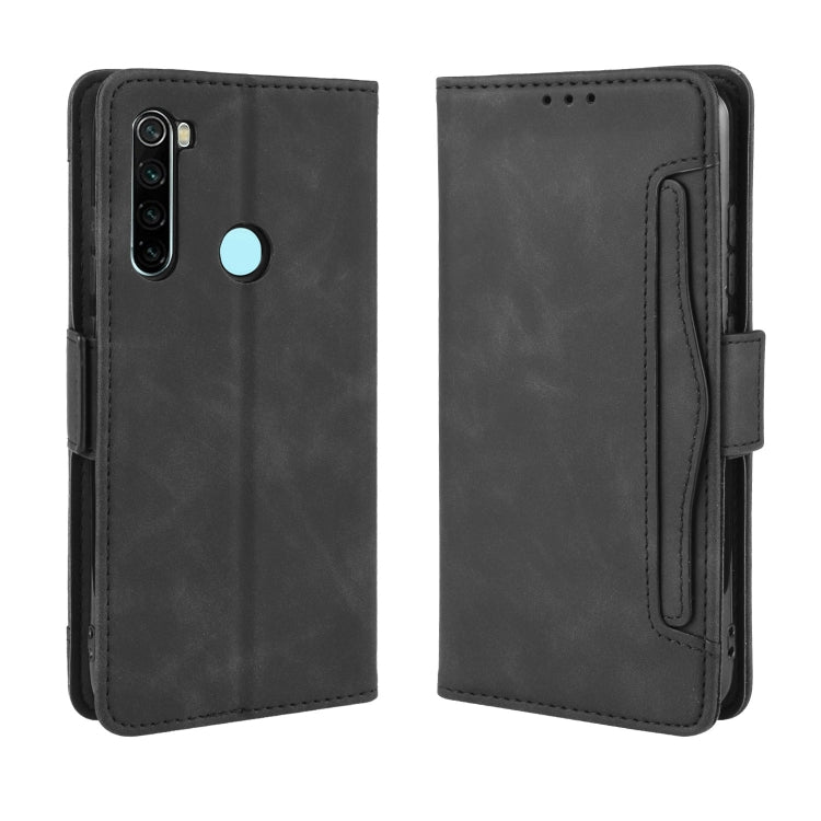 For Xiaomi Redmi Note 8T Wallet Style Skin Feel Calf Pattern Leather Case ,with Separate Card Slot