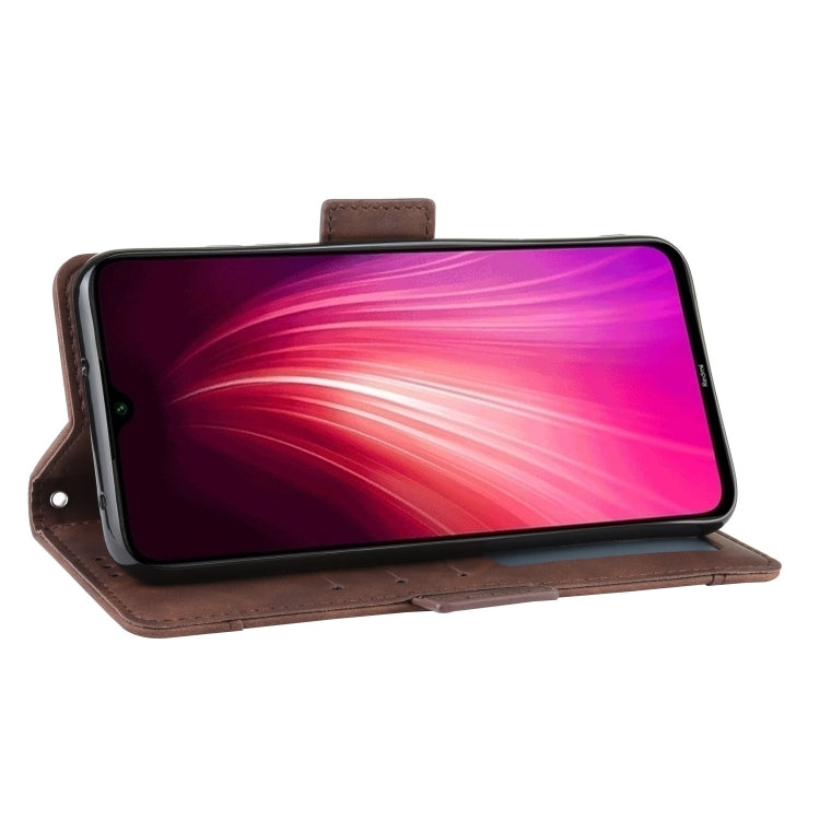 For Xiaomi Redmi Note 8T Wallet Style Skin Feel Calf Pattern Leather Case ,with Separate Card Slot