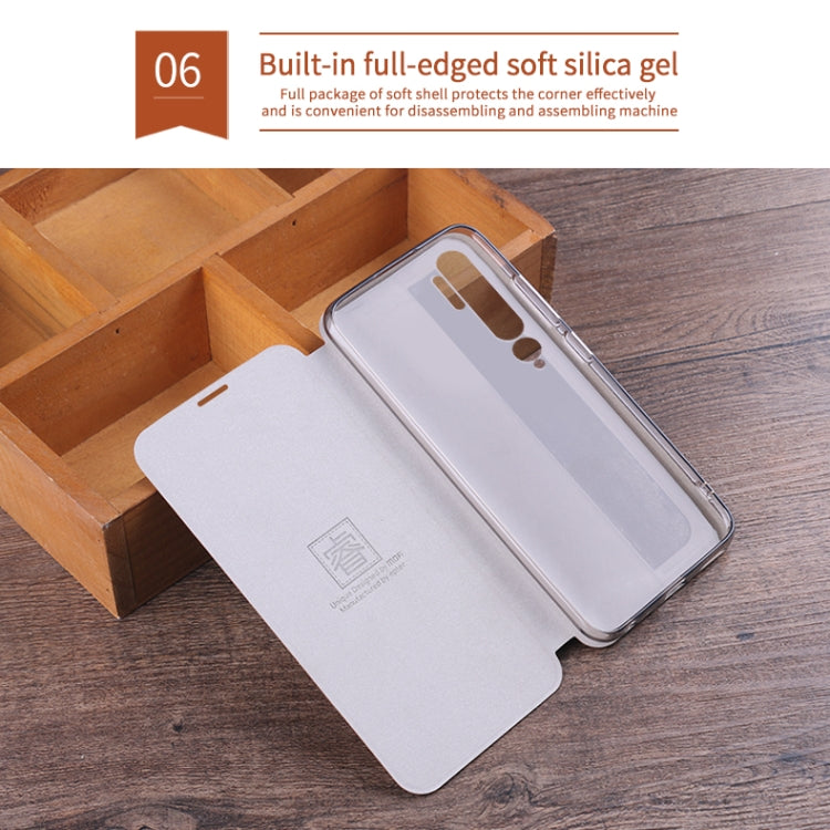 For Xiaomi Mi CC9 Pro / Mi Note10 / Mi Note10 Pro MOFI Rui Series Classical Leather Flip Leather Case With Bracket Embedded Steel Plate All-inclusive