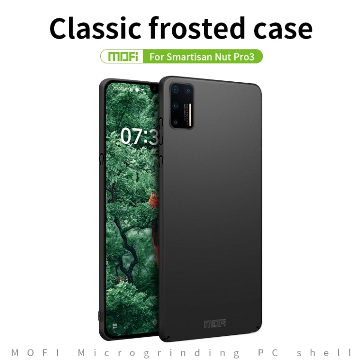 For Smartisan Nut Pro3 MOFI Frosted PC Ultra-thin Hard Case