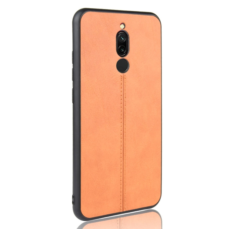 For Xiaomi Redmi 8 Shockproof Sewing Cow Pattern Skin PC + PU + TPU Case