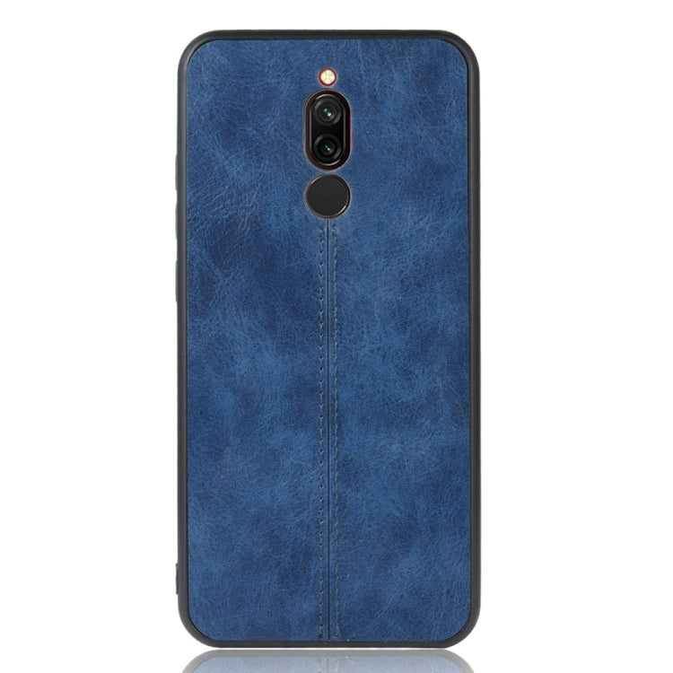 For Xiaomi Redmi 8 Shockproof Sewing Cow Pattern Skin PC + PU + TPU Case