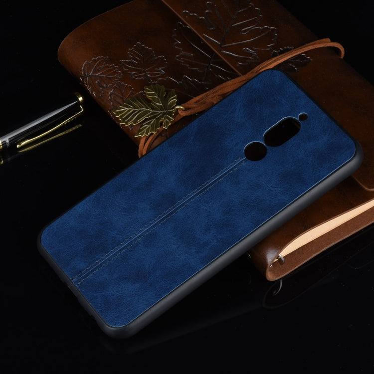 For Xiaomi Redmi 8 Shockproof Sewing Cow Pattern Skin PC + PU + TPU Case