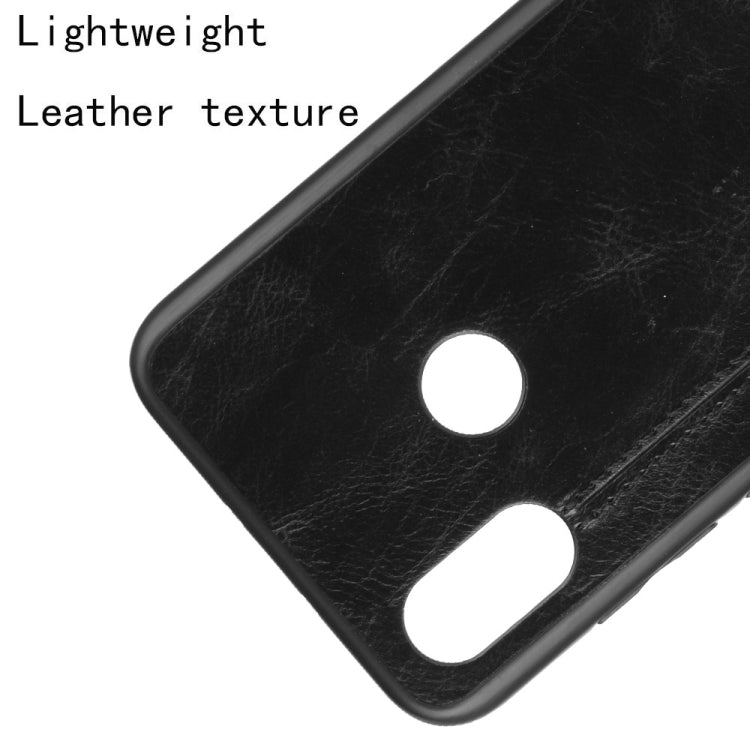 For Xiaomi Mi 8 SE Shockproof Sewing Cow Pattern Skin PC + PU + TPU Case