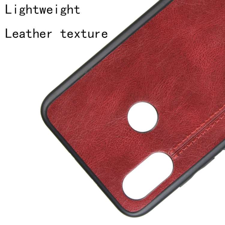 For Xiaomi Mi 8 SE Shockproof Sewing Cow Pattern Skin PC + PU + TPU Case