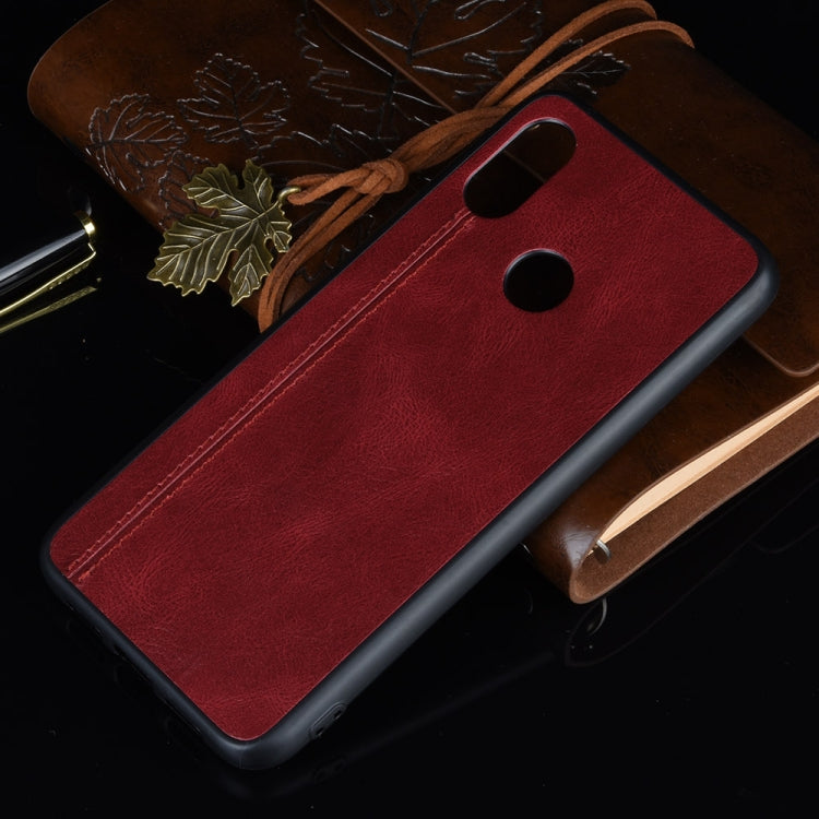 For Xiaomi Mi 8 SE Shockproof Sewing Cow Pattern Skin PC + PU + TPU Case