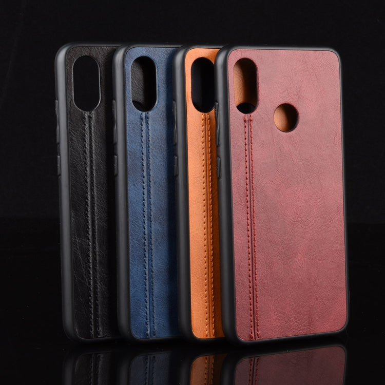 For Xiaomi Mi 8 SE Shockproof Sewing Cow Pattern Skin PC + PU + TPU Case