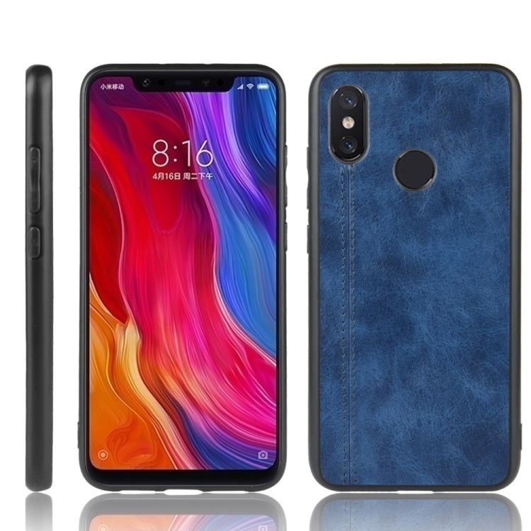 For Xiaomi Mi 8 SE Shockproof Sewing Cow Pattern Skin PC + PU + TPU Case