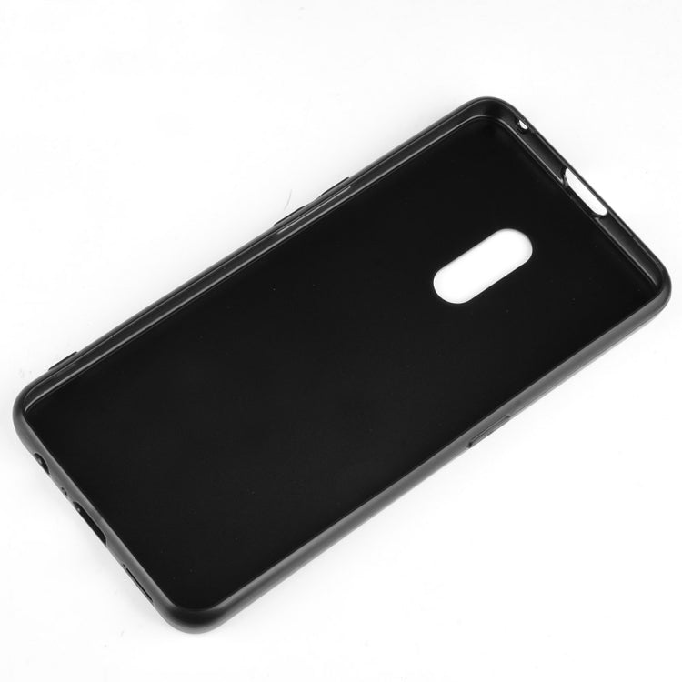 For Oppo Realme X Shockproof Sewing Cow Pattern Skin PC + PU + TPU Case