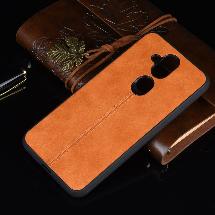 For Nokia 8.1/Nokia X7 Shockproof Sewing Cow Pattern Skin PC + PU + TPU Case