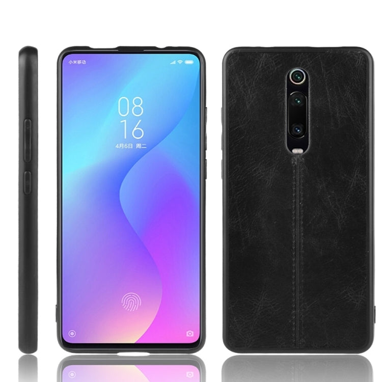 For Xiaomi Redmi K20/k20 Pro Shockproof Sewing Cow Pattern Skin PC + PU + TPU Case