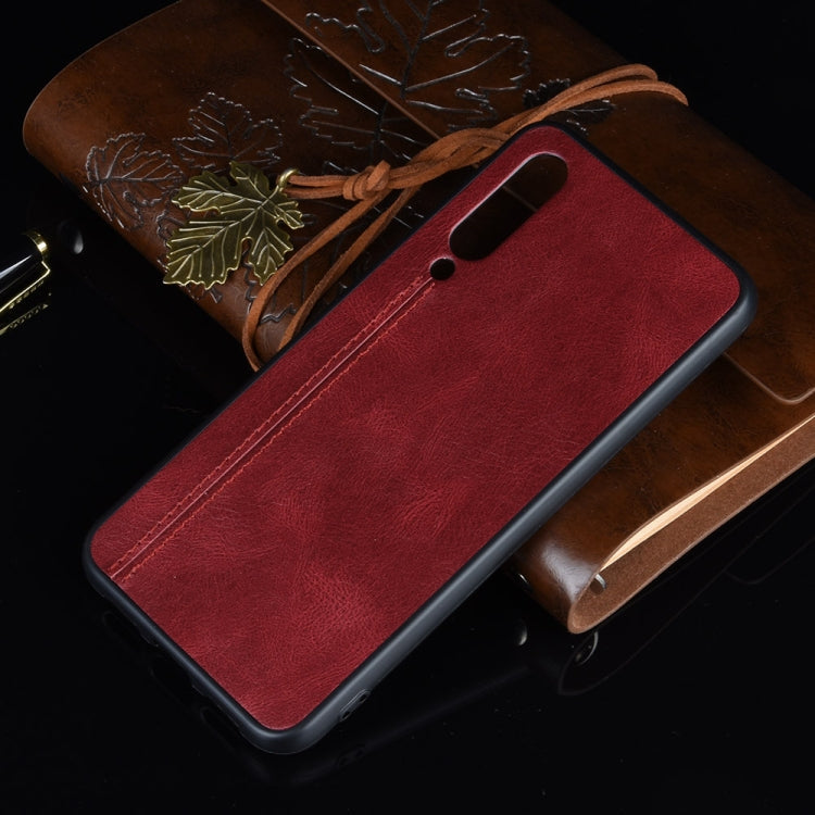 For Xiaomi Mi 9 SE Shockproof Sewing Cow Pattern Skin PC + PU + TPU Case