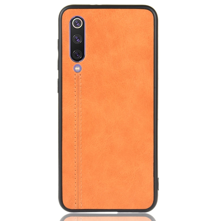For Xiaomi Mi 9 SE Shockproof Sewing Cow Pattern Skin PC + PU + TPU Case