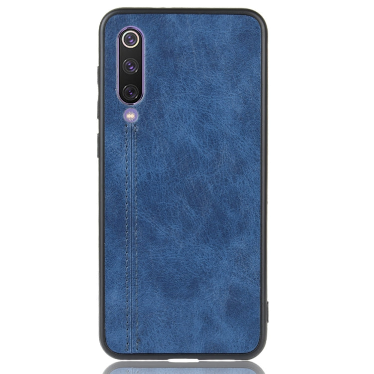 For Xiaomi Mi 9 SE Shockproof Sewing Cow Pattern Skin PC + PU + TPU Case