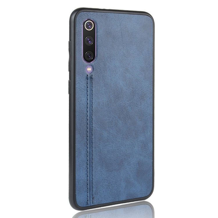 For Xiaomi Mi 9 SE Shockproof Sewing Cow Pattern Skin PC + PU + TPU Case