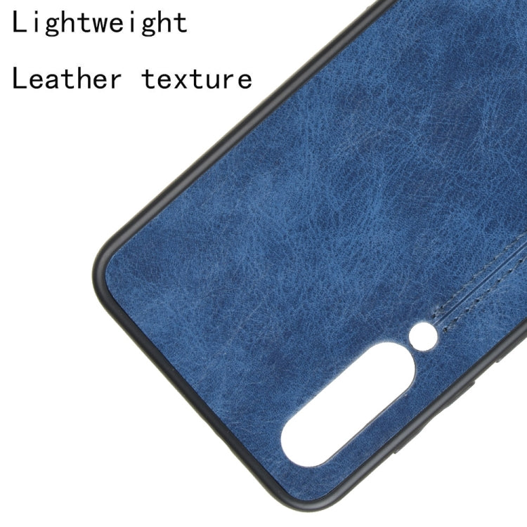 For Xiaomi Mi 9 SE Shockproof Sewing Cow Pattern Skin PC + PU + TPU Case