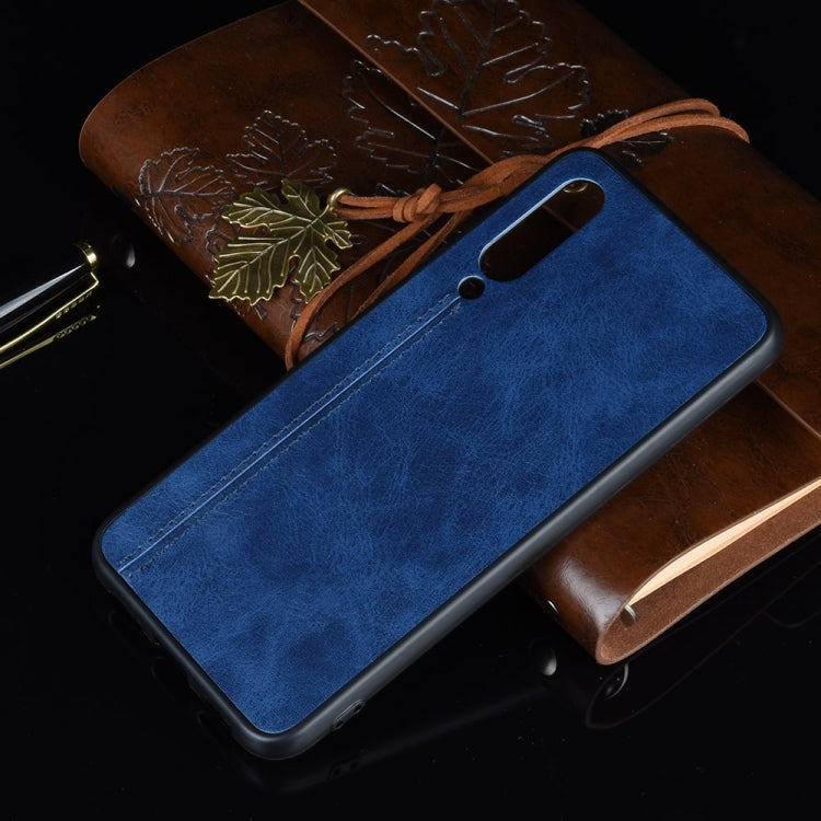 For Xiaomi Mi 9 SE Shockproof Sewing Cow Pattern Skin PC + PU + TPU Case