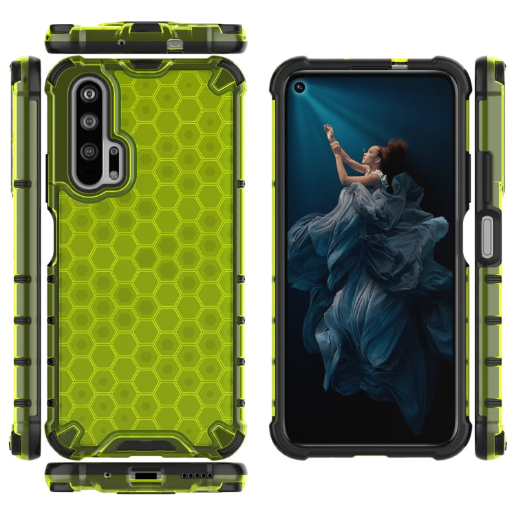 For Huawei Honor 20 Pro Shockproof Honeycomb PC + TPU Case