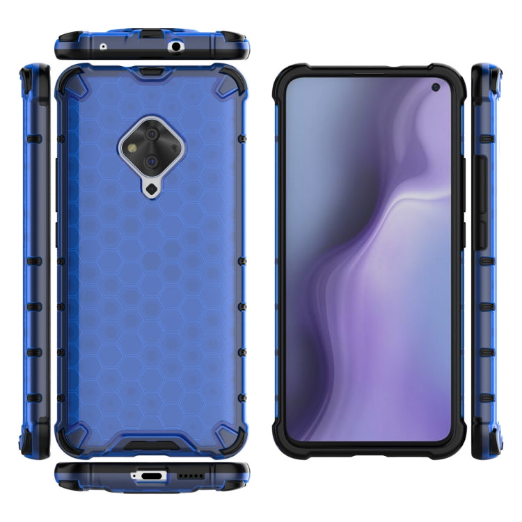 For Vivo S5  Shockproof Honeycomb PC + TPU Case