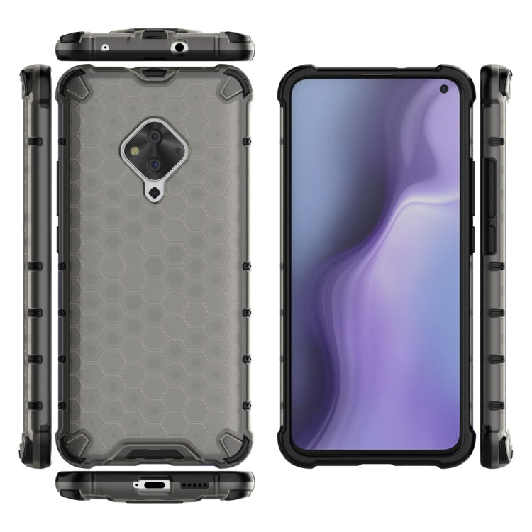 For Vivo S5  Shockproof Honeycomb PC + TPU Case