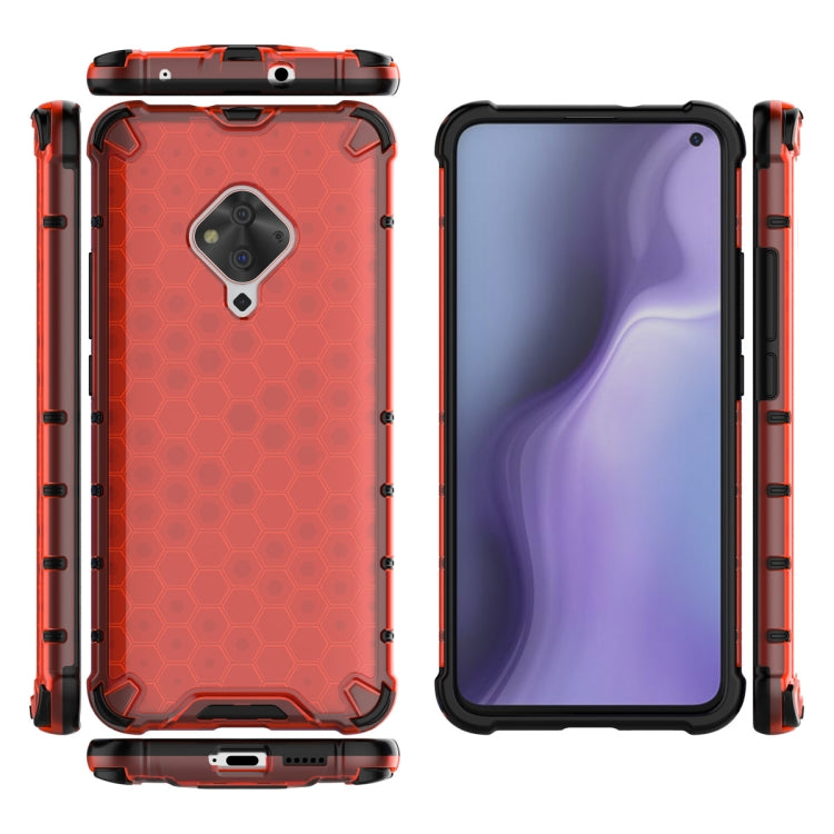 For Vivo S5  Shockproof Honeycomb PC + TPU Case