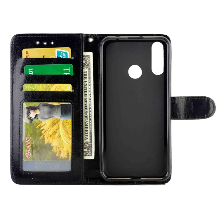 For LG W30 Crazy Horse Texture Leather Horizontal Flip Protective Case with Holder & Card Slots & Wallet & Photo Frame