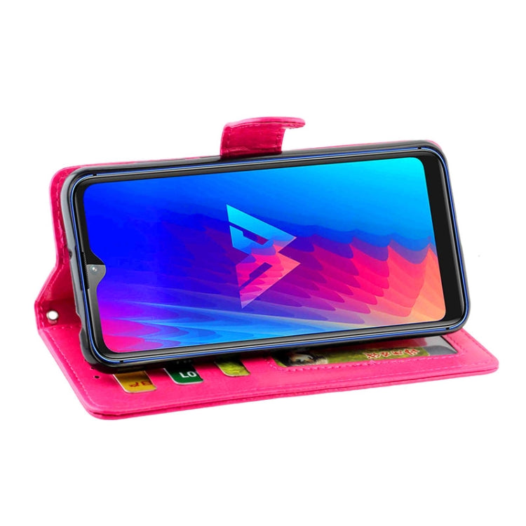 For LG W30 Crazy Horse Texture Leather Horizontal Flip Protective Case with Holder & Card Slots & Wallet & Photo Frame