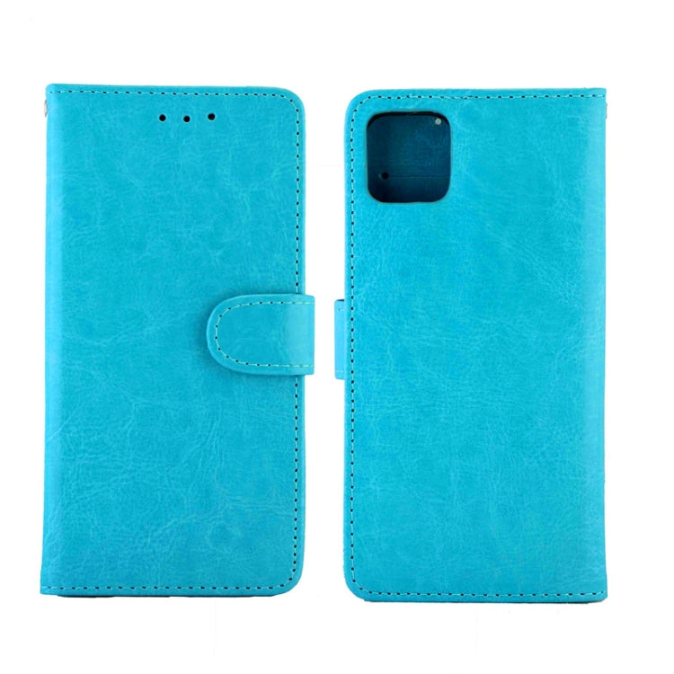 For Google Pixel4 XL Crazy Horse Texture Leather Horizontal Flip Protective Case with Holder & Card Slots & Wallet & Photo Frame