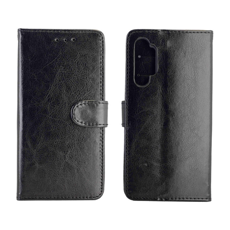 For OPPO Realme XT/X2 Crazy Horse Texture Leather Horizontal Flip Protective Case with Holder & Card Slots & Wallet & Photo Frame