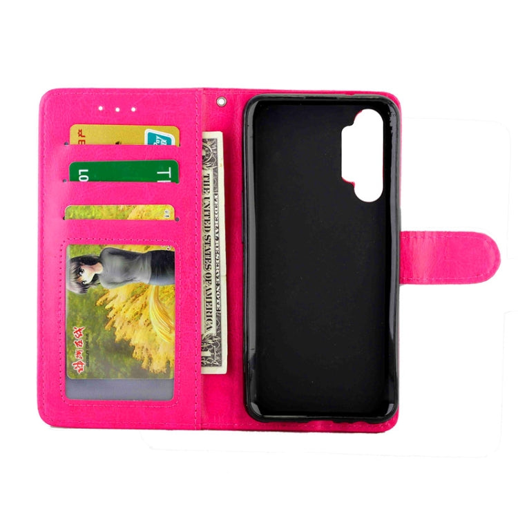 For OPPO Realme XT/X2 Crazy Horse Texture Leather Horizontal Flip Protective Case with Holder & Card Slots & Wallet & Photo Frame