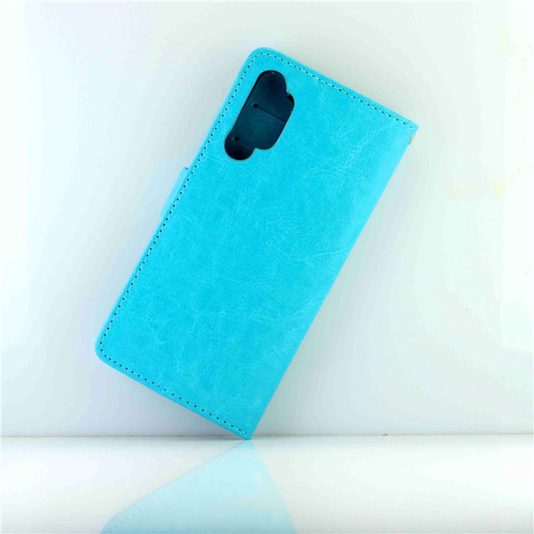 For OPPO Realme XT/X2 Crazy Horse Texture Leather Horizontal Flip Protective Case with Holder & Card Slots & Wallet & Photo Frame