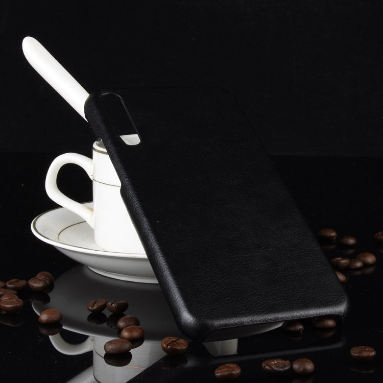 For Huawei Enjoy 10 Shockproof Litchi Texture PC + PU Case