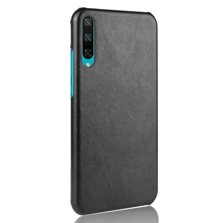 For Huawei Enjoy 10 Shockproof Litchi Texture PC + PU Case