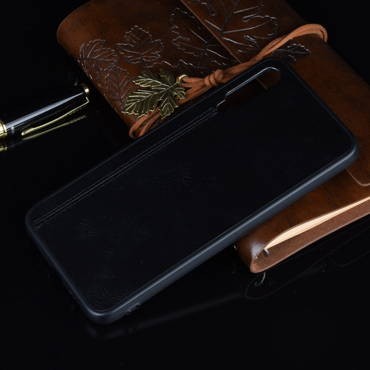 For Huawei Honor 9X Pro / 9X / Y9S Shockproof Sewing Cow Pattern Skin PC + PU + TPU Case