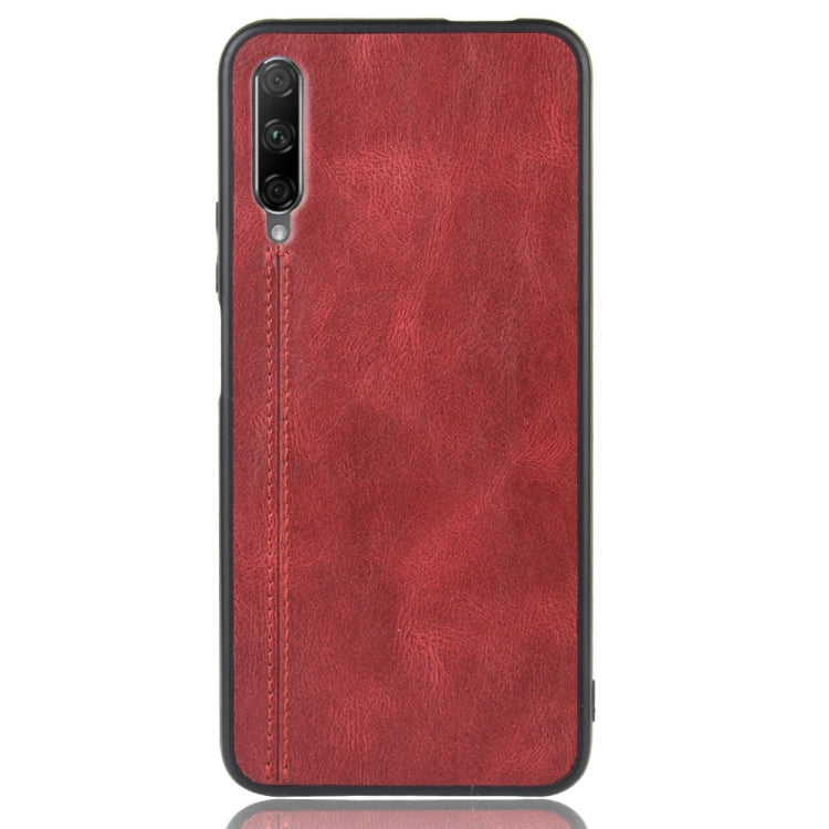 For Huawei Honor 9X Pro / 9X / Y9S Shockproof Sewing Cow Pattern Skin PC + PU + TPU Case