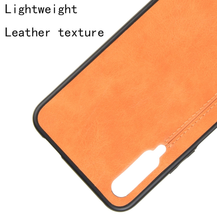 For Huawei Honor 9X Pro / 9X / Y9S Shockproof Sewing Cow Pattern Skin PC + PU + TPU Case